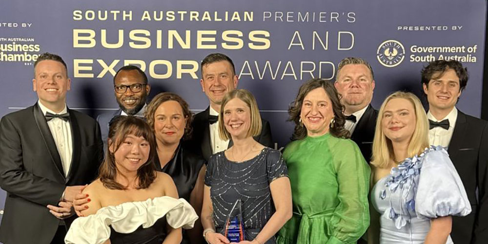 Winner of the 2025 South Australian Business Chamber Innovative Business of the Year